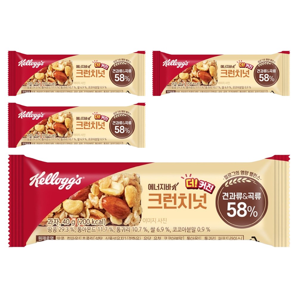 켈로그 에너지바K 크런치넛