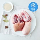 [로켓프레시] 뼈없는 순살족발 1kg + 족발조리분말 40g x 2개입 세트 (냉동)