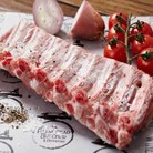 [행복미트] 돼지 등갈비 수입산 살이 두꺼운 최고의 로인립 구이용 찜용 2kg [당일발송]