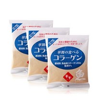하나마이 저분자콜라겐 펩타이드 생선껍질가루 어류콜라겐 먹는일본콜라겐 분말, 3봉, 100g