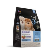 [목우촌] 펫9단 포메라니안전용 강아지 애견사료1.8kg 사료, 1.8kg, 오리