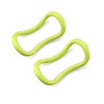 엘로시오 1+1 돌기형 하드 요가 필라테스 링, 엠보스요가링_라임