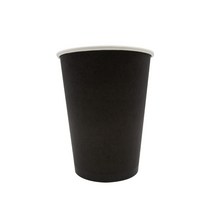 에브리팩 12온스 종이컵 (블랙.무지.테이크아웃컵), 1박스, 1000개입