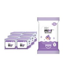 순둥이 [순둥이]미니 프리미엄 물티슈 휴대용 5매 60팩 (P-6Mini)