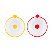 닥터브라운 피딩볼 2p, 레드, 옐로우, 1개