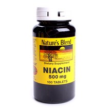 네이쳐스블렌드 니아신 500mg 타블렛, 100개입, 1개
