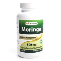 베스트네츄럴스 모링가 500mg 글루텐 프리 무설탕 브이캡, 180개입, 1개