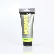 마이메리 아크릴리코 200ml 낱색 아크릴물감, 095 AM FLUORES YELLOW, 1개
