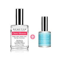 데메테르 오 드 코롱 향수 세트, 체리블라섬 30ml+ 클린솝 15ml, 1세트, 30ml