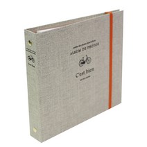 쎄비엥 2단 포켓앨범, 오트밀, 1개, 30매