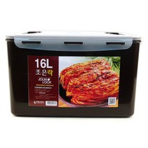 조은락 밀폐용기 초코, 16L, 1개