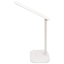 모닝업 미니 일자형 접이식 LED 스탠드, 화이트