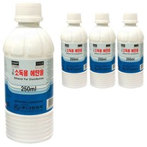 그린제약 소독용 에탄올 250ml, 4개