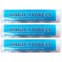 티큐브 여행용 매직타월, 10개입, 3개