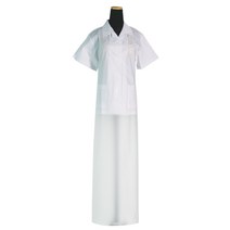 에이앤지 우레탄 H형 앞치마 대, 반투명 흰색, 1개