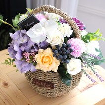 모리앤 존경하는 마음 비누꽃 바구니, 퍼플