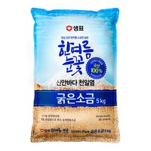 샘표 한여름눈꽃 굵은소금, 5kg, 1개