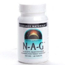 소스내츄럴스 N-A-G 500mg 타블렛, 60개입, 1개