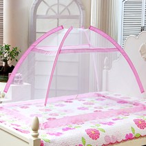 알뜨리 유아용 원터치 모기장, 핑크