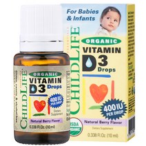 차일드라이프 어린이 비타민 D3 400IU 내추럴 베리, 10ml, 1개