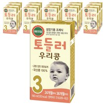 베지밀 토들러 우리콩 3단계 유아식 두유 190ml, 콩, 16개입