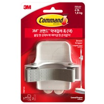 3M 코맨드 막대걸레 훅 대, 혼합 색상, 1개입