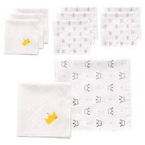 큐비앤맘 크라운 스카프 손수건 10p 세트