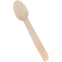 티나피크닉 대나무 스푼 중, 30개입, 1개