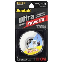 3M 스카치 초강력 다용도 폼 양면테이프 평면용 UP115, 1개