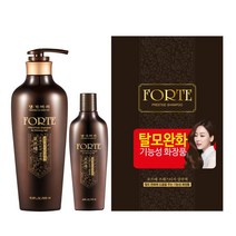 댕기머리 포르테 프레스티지 탈모완화 기능성 샴푸 500ml + 145ml, 1세트