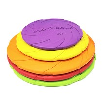 블럭마트 애견 고무원반 장난감 15 cm, 랜덤 발송, 1개