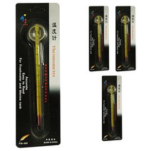 Yumei 일반 수조 온도계 YM-060, 4개