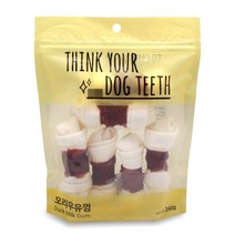 ThinkYourDogTeeth 반려견 우유껌 6개입, 오리, 1개