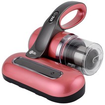 [집먼지진드기침구청소기] 좋은생활지웰 UV 무선 침구 청소기 세트형 GWELL-1200, 핑크