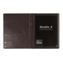 히키스 오피스 서류 가죽 패드 BUSINESS   메모패드 랜덤 발송 A4, Brown, 1세트