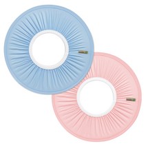 마니또 유아 샴푸캡 2p, 블루, 핑크