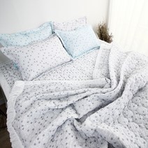 슈에뜨룸 미스티 시어서커 누비이불패드세트