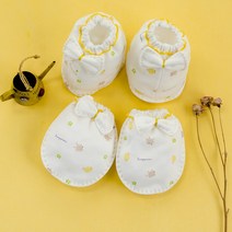 난쟁이똥자루 신생아용 병아리 손발싸개