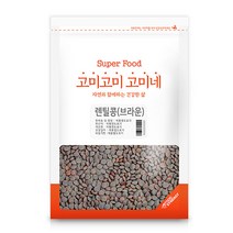 고미네 브라운렌틸콩, 500g, 1개