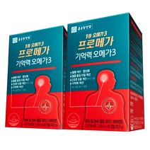 종근당건강 프로메가 기억력 오메가3 60캡슐, 단품, 단품