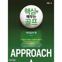 핵심만 배우는 골프 Vol 3: 어프로치 편, 싸이프레스, 김해천 저