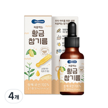 베베쿡 처음먹는 황금참기름, 참기름맛, 4개