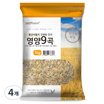 대구농산 황금비율의 간편한 조리 영양 9곡, 1kg, 4개