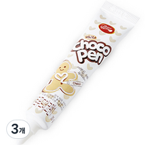 브레드가든 초코펜 화이트 데코펜, 20g, 3개