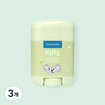 네츄레메디 수딩 스틱밤 보습제, 16g, 3개