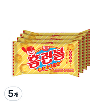 홈런볼 커스타드크림 4p, 164g, 5개