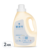 청춘생활 빨래약 유아세제 1L, 2세트, 1000ml