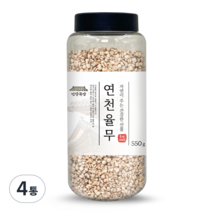 건강곡간 연천 율무, 550g, 4통