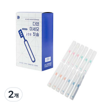 다덴 미세모 교정용 칫솔, 12개입, 2개