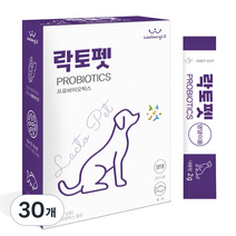 락토펫 강아지 프로바이오틱스 스틱형 2g, 황태, 30개